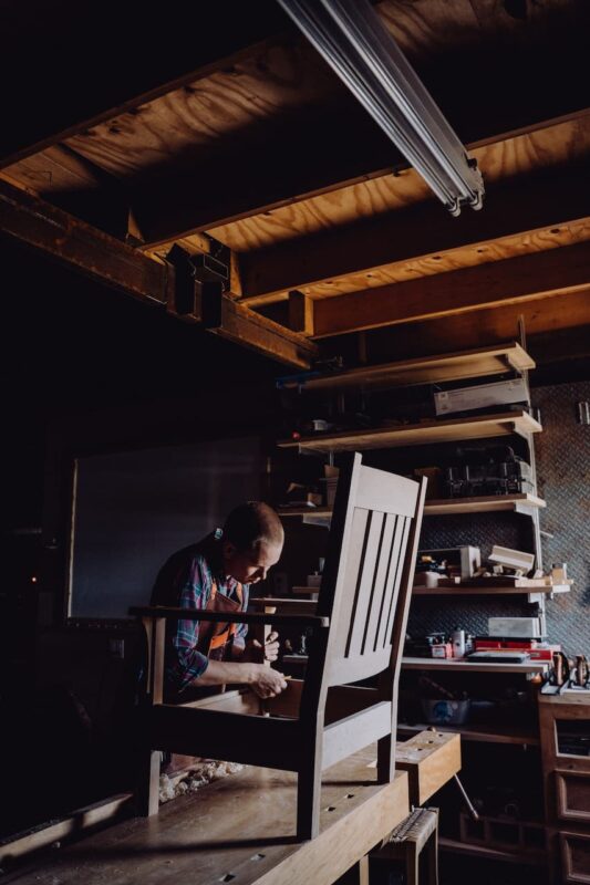 Woodworking In Basement