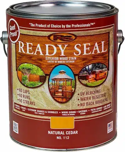 Ready Seal Natural Cedar Exterior Sealant and Stain in a 1-gallon Can
