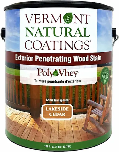 Vermont Natural Coatings PolyWhey Exterior Wood Penetrating Stain